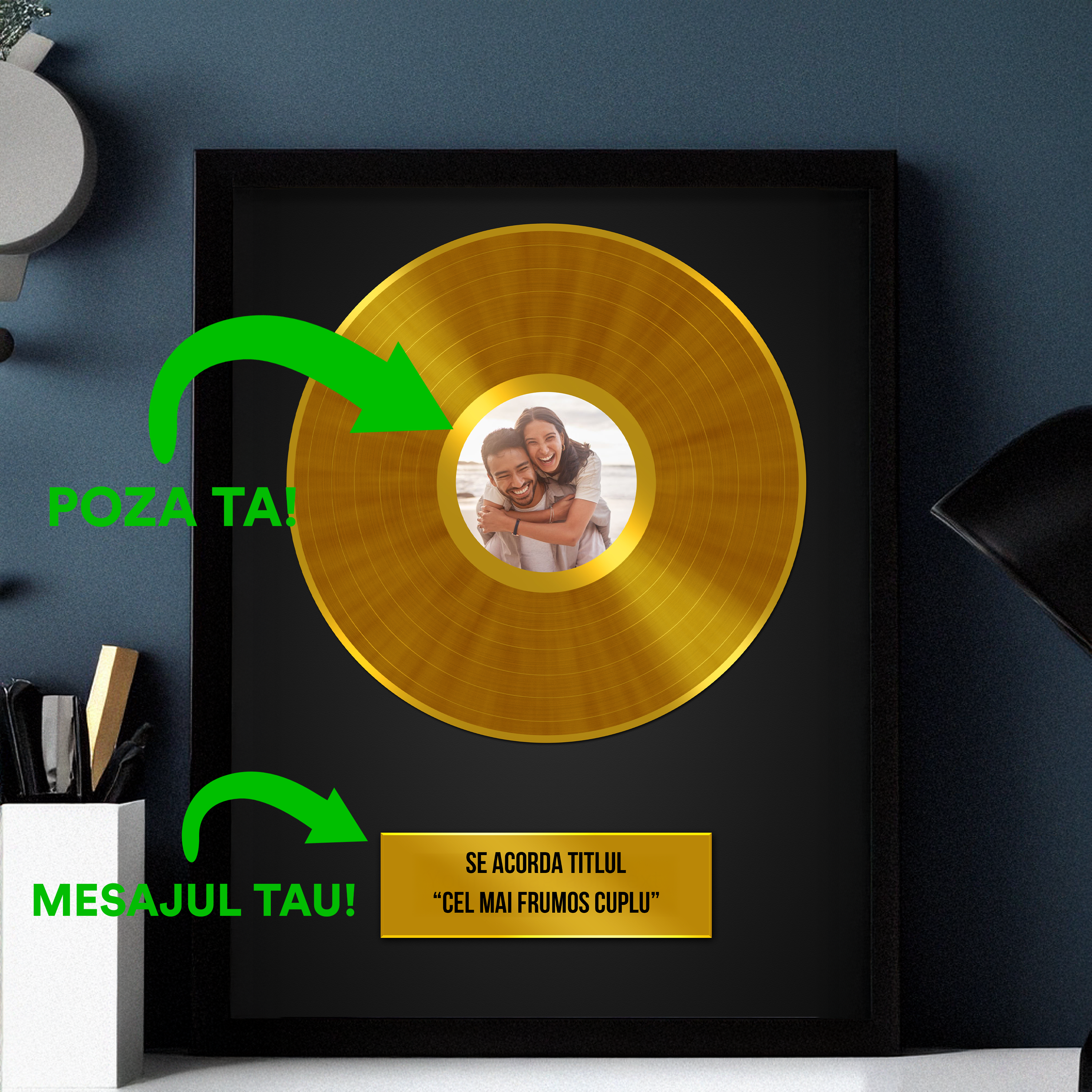 Tablou Gold Record